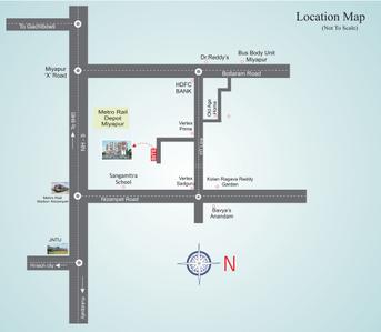 Project Image of 1020.0 - 1660.0 Sq.ft 2 BHK Apartment for buy in Pratyusha Sree Rama Residency