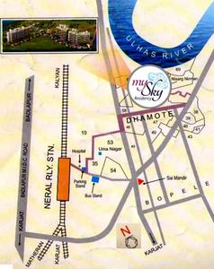 Project Image of 436.0 - 675.0 Sq.ft 1 BHK Apartment for buy in Ashapura My Sky Residency Phase I