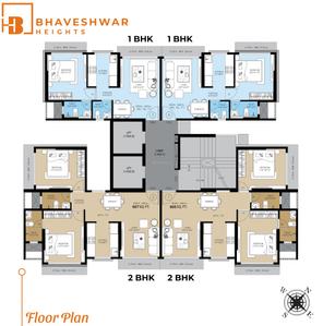 Project Image of 370.6 - 606.87 Sq.ft 1 BHK Apartment for buy in Shree Bhaveshwar Heights