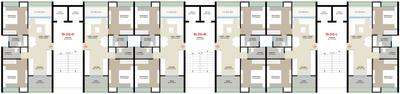 Project Image of 1400 Sq.ft 2 BHK Apartment / Flat for sale in Dumas for Rs. 6100000