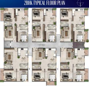 Project Image of 989.81 - 1344.25 Sq.ft 2 BHK Apartment for buy in Bhima Blue Bell