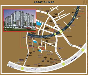 Project Image of 1550.0 - 1706.0 Sq.ft 3 BHK Apartment for buy in Sai Sannidhi II