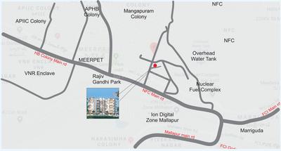 Project Image of 807.0 - 1098.0 Sq.ft 2 BHK Apartment for buy in Sri Bhavani BK Towers