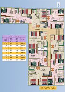Project Image of 639.0 - 946.0 Sq.ft 2 BHK Apartment for buy in Jai Hanuman Apartment 5
