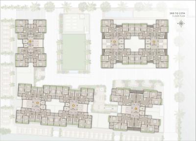 Project Image of 1855 Sq.ft 3 BHK Apartment / Flat for sale in Naranpura for Rs. 11800000