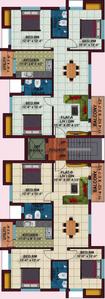 Project Image of 0.0 - 910.0 Sq.ft 3 BHK Apartment for buy in Kgeyes Nanganallur Apartments