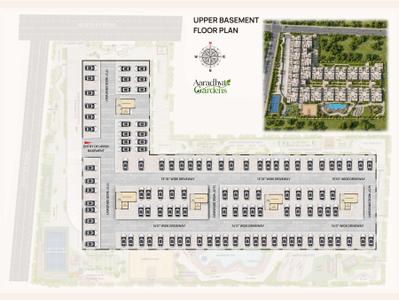 Project Image of 1460.0 - 1730.0 Sq.ft 3 BHK Apartment for buy in Sai Samrudhi Aaradhya Gardens