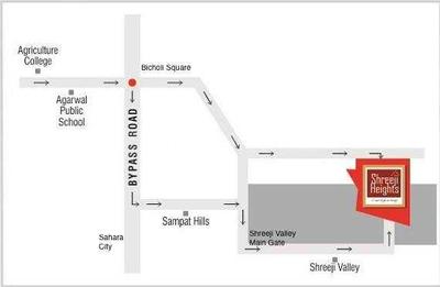 Project Image of 580.0 - 1250.0 Sq.ft 1 BHK Apartment for buy in Raj Shreeji Heights