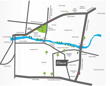Project Image of 0.0 - 440.67 Sq.ft 1 BHK Apartment for buy in Nyati Evolve III