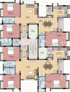 Project Image of 0.0 - 1059.0 Sq.ft 3 BHK Apartment for buy in Navins Mithra