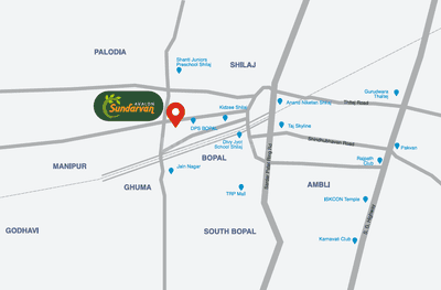 Project Image of 604.07 - 868.65 Sq.ft 2 BHK Apartment for buy in Avalon Sundarvan