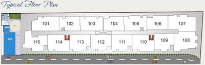 Project Image of 0.0 - 1219.0 Sq.ft 2 BHK Apartment for buy in J Sons Felicia