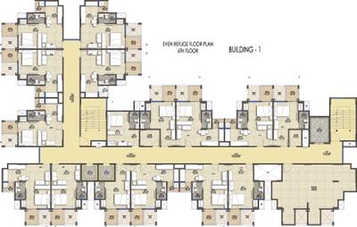Project Image of 1435 Sq.ft 3 BHK Apartment / Flat for sale in Keshav Nagar for Rs. 11900000