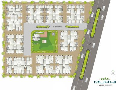 Project Image of 0.0 - 675.0 Sq.ft 1 BHK Apartment for buy in Mukhi Residency