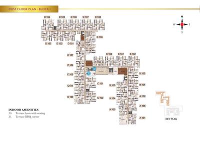 Project Image of 1162.0 - 1794.0 Sq.ft 2 BHK Apartment for buy in Casagrand Palm Springs