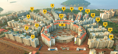 Project Image of 0.0 - 350.0 Sq.ft 1 BHK Apartment for buy in Provident Adora De Goa 7