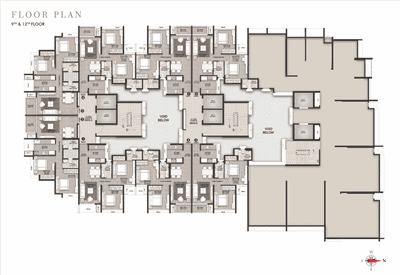 Project Image of 549.07 - 622.26 Sq.ft 2 BHK Apartment for buy in Jaswanti Bliss