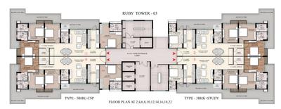 Project Image of 2249.0 - 2658.0 Sq.ft 3 BHK Apartment for buy in Sawasdee Heights