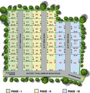 Project Image of 750.0 - 2459.0 Sq.ft Residential Plot Plot for buy in Blooming Garden