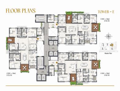Project Image of 5735.0 - 7790.0 Sq.ft 4 BHK Apartment for buy in Rajapushpa Casa Luxuria