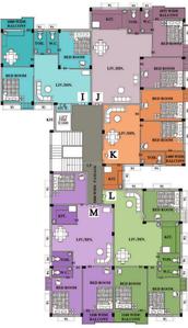 Project Image of 881.0 - 1301.0 Sq.ft 2 BHK Apartment for buy in Cancun Orange Nest