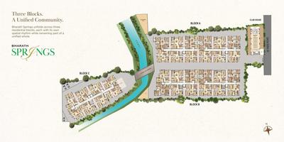 Project Image of 936.0 - 1355.0 Sq.ft 2 BHK Apartment for buy in Bharath Springs