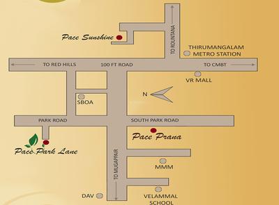 Project Image of 996.0 - 1141.0 Sq.ft 2 BHK Apartment for buy in Pace Park Lane