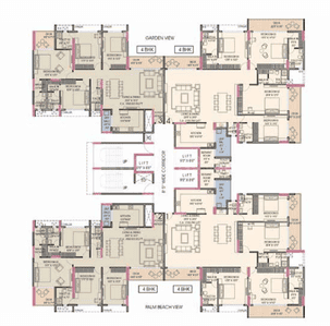 Project Image of 856.0 - 2981.0 Sq.ft 2 BHK Apartment for buy in Palm Amore
