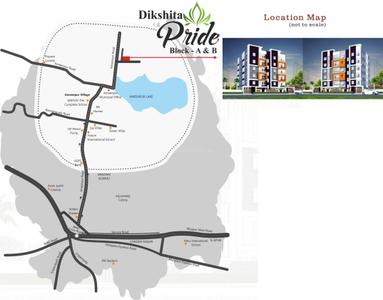 Project Image of 1130.0 - 1380.0 Sq.ft 2 BHK Apartment for buy in Sravani Dikshita Pride Block A And B