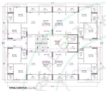 Project Image of 773.6 - 1060.57 Sq.ft 2 BHK Apartment for buy in J Eklera Silent Scape
