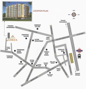 Project Image of 392.35 - 551.55 Sq.ft 1 BHK Apartment for buy in Gokul