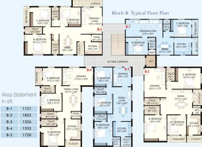 Project Image of 970.0 - 1852.0 Sq.ft 2 BHK Apartment for buy in HSR Vasudha
