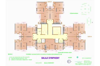 Project Image of 0.0 - 674.0 Sq.ft 2 BHK Apartment for buy in Vishesh Balaji Symphony