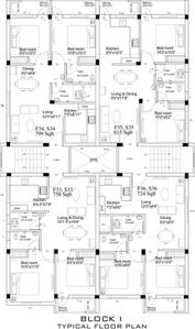 Project Image of 508.0 - 960.0 Sq.ft 1 BHK Apartment for buy in Ruby Deluxe