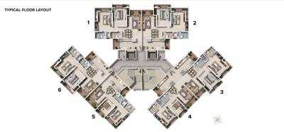 Project Image of 1262 Sq.ft 2 BHK Apartment / Flat for sale in Bhayandar West for Rs. 14615222
