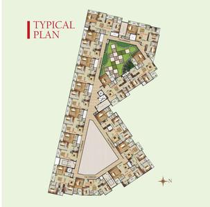 Project Image of 1204.0 - 1627.0 Sq.ft 2 BHK Apartment for buy in Sowparnika The Landmark