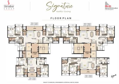 Project Image of 567.0 - 1461.0 Sq.ft 2 BHK Apartment for buy in Mehta Ganesh Dham