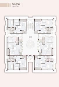 Project Image of 643.36 - 652.72 Sq.ft 2 BHK Apartment for buy in Atithi Aarambh