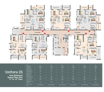 Project Image of 1041.0 - 1938.0 Sq.ft 2 BHK Apartment for buy in Vijay RVs Sai Vanamali