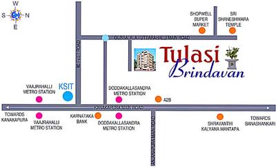 Tulasi Brindavan Location Plan 1