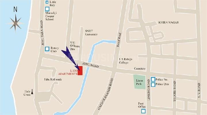 PR Lido Towers Images for Location Plan of PR Lido Towers 1