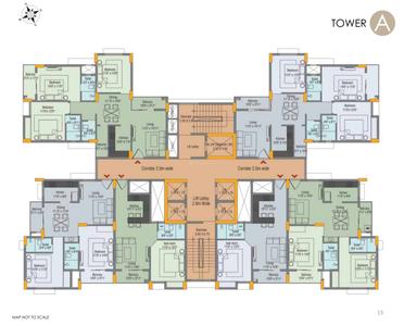 Project Image of 876.75 - 2580.47 Sq.ft 1 BHK Apartment for buy in Aryavarta