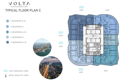 Project Image of 0.0 - 1011.0 Sq.ft 1 BHK Apartment for buy in Damac Volta