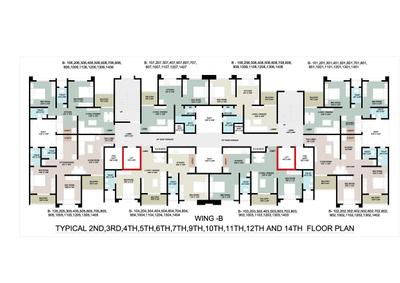 Project Image of 549.0 - 847.0 Sq.ft 2 BHK Apartment for buy in Krushnarang Ved