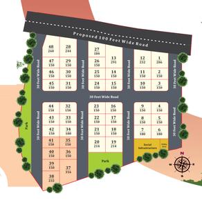Maha Prestige Avenue Layout Plan 1