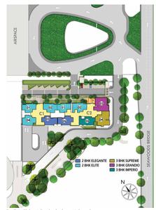 Project Image of 528.0 - 860.0 Sq.ft 2 BHK Apartment for buy in L And T Seawoods West Manor Tower A And B