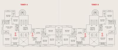 Project Image of 1077.0 - 1081.0 Sq.ft 3 BHK Apartment for buy in Courtyard Regalia