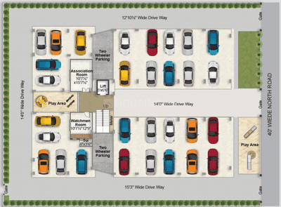 Project Image of 1071.0 - 1206.0 Sq.ft 2 BHK Apartment for buy in SS Pristine