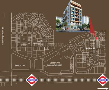 Project Image of 545.0 - 695.0 Sq.ft 1 RK Apartment for buy in Bhaveshwar Varni Dham