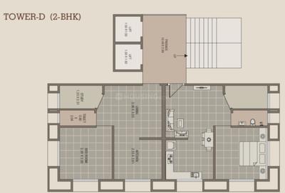 Project Image of 0.0 - 700.0 Sq.ft 2 BHK Apartment for buy in Amar Nakshatra Heights